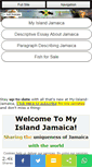 Mobile Screenshot of my-island-jamaica.com