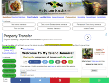 Tablet Screenshot of my-island-jamaica.com